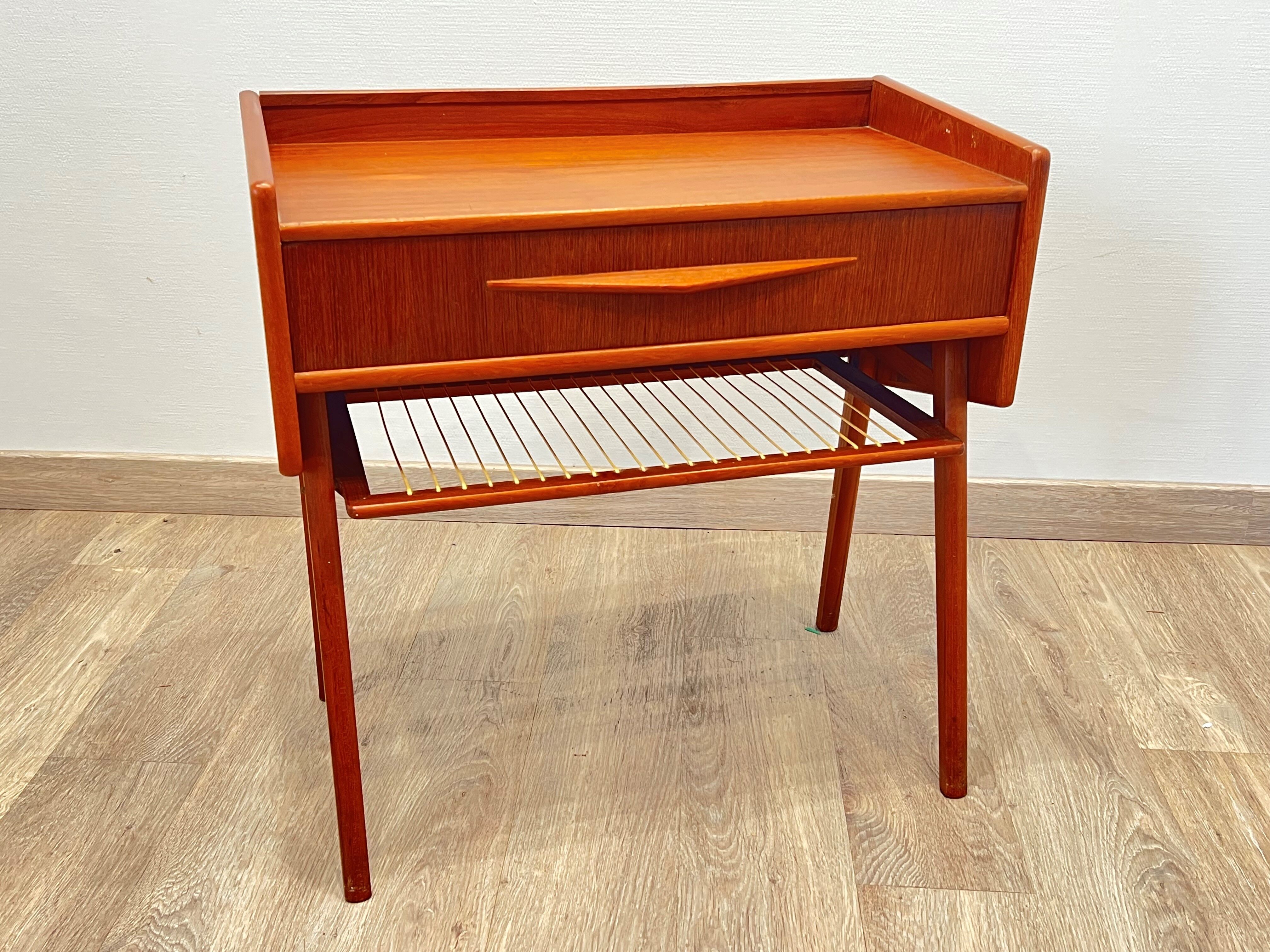 Scandinavian teak chest of drawers from Denmark.
