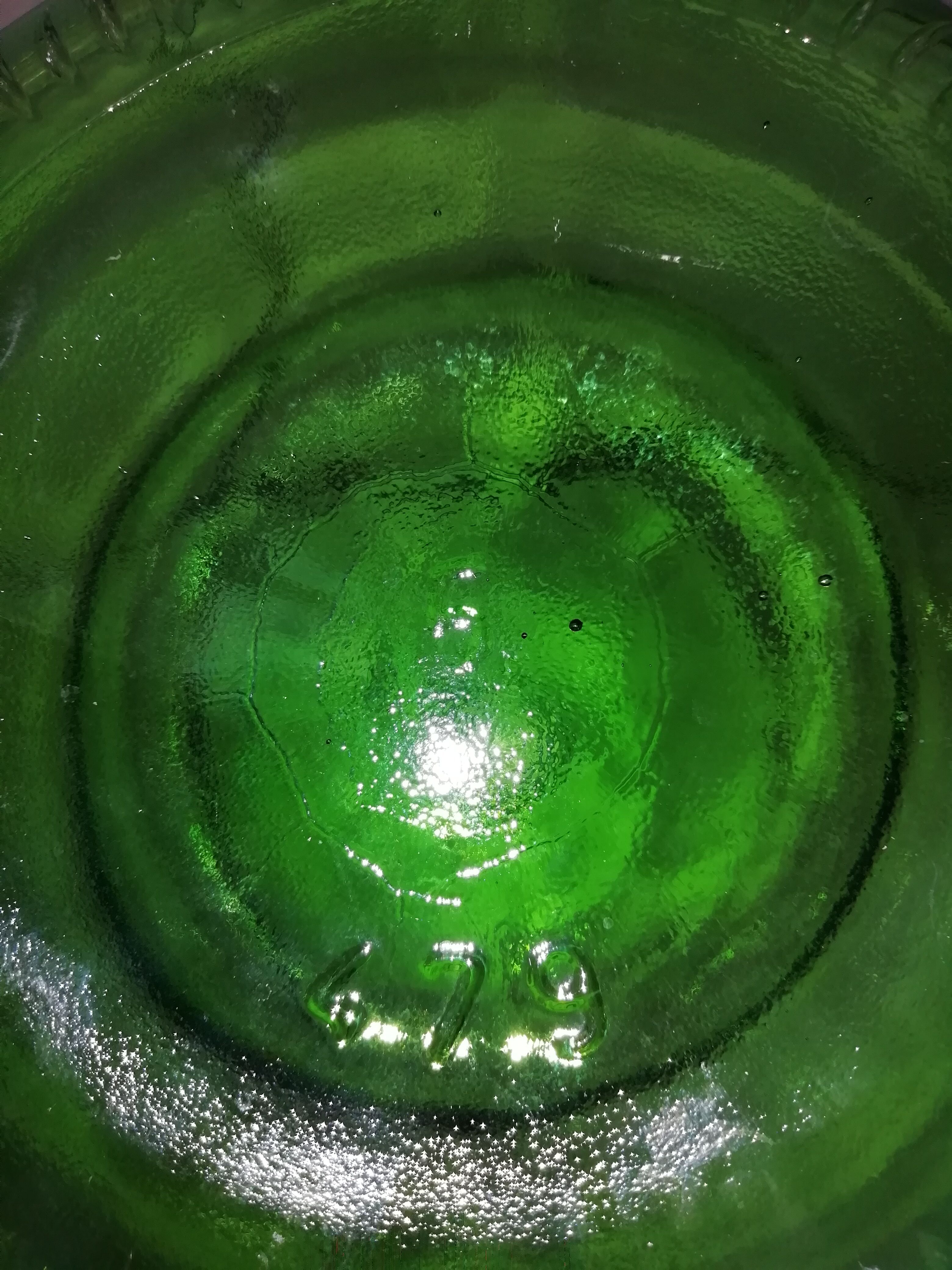Demijohn green sb 5 liters