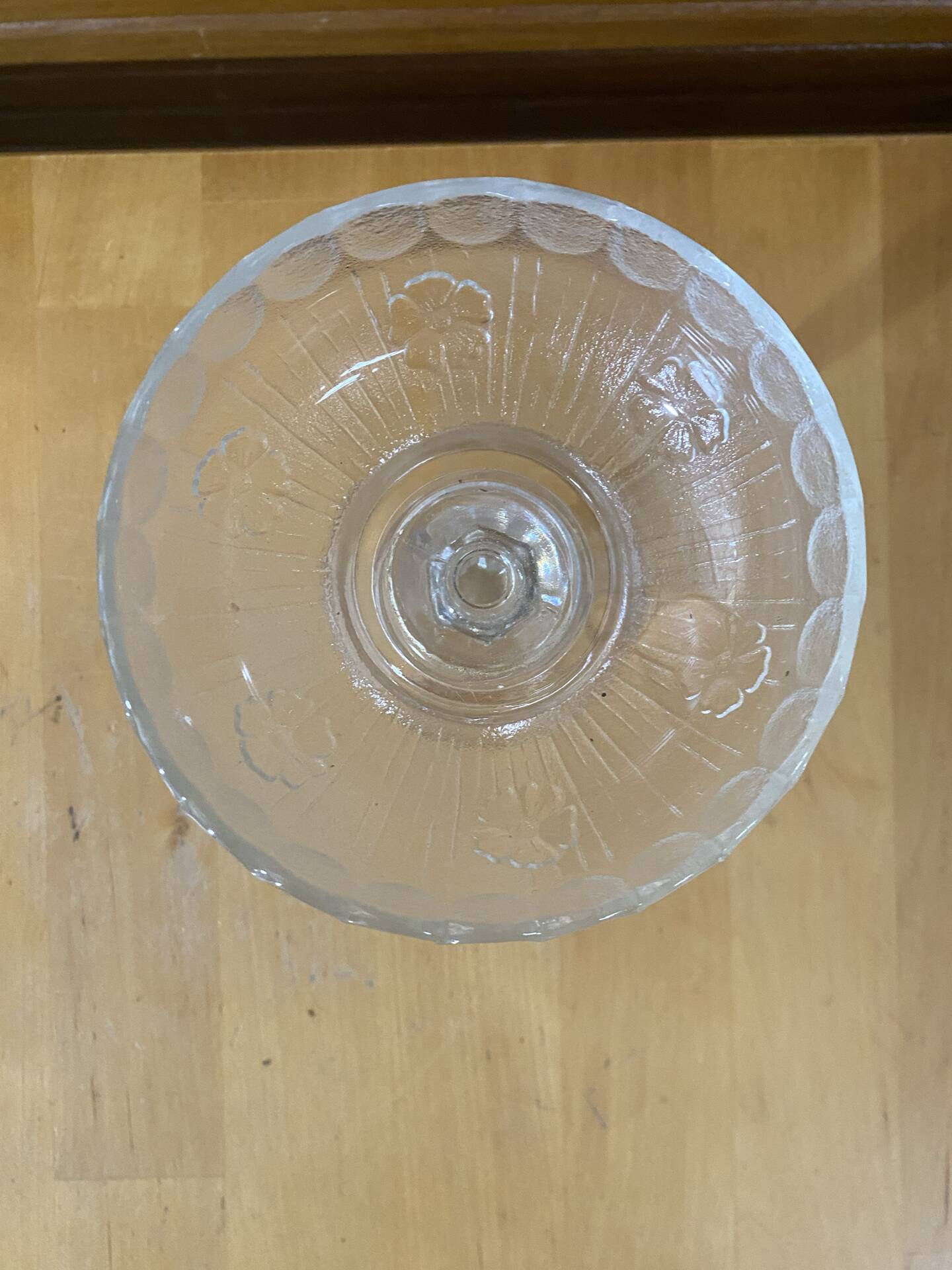 Set of 5 ice cream bowls bormioli rocco model america 20’s soft glass