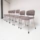 Set of 6 reupholstered chairs by Gebroeders De Wit, 1960s
