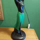 Vintage african lamp 50's