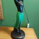Pied de lampe africaine vintage 50's