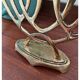 Vintage brass wainberg m8534 israel menora 9 candle holder