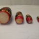 Poupees russes en bois matriochka decor de fleurs