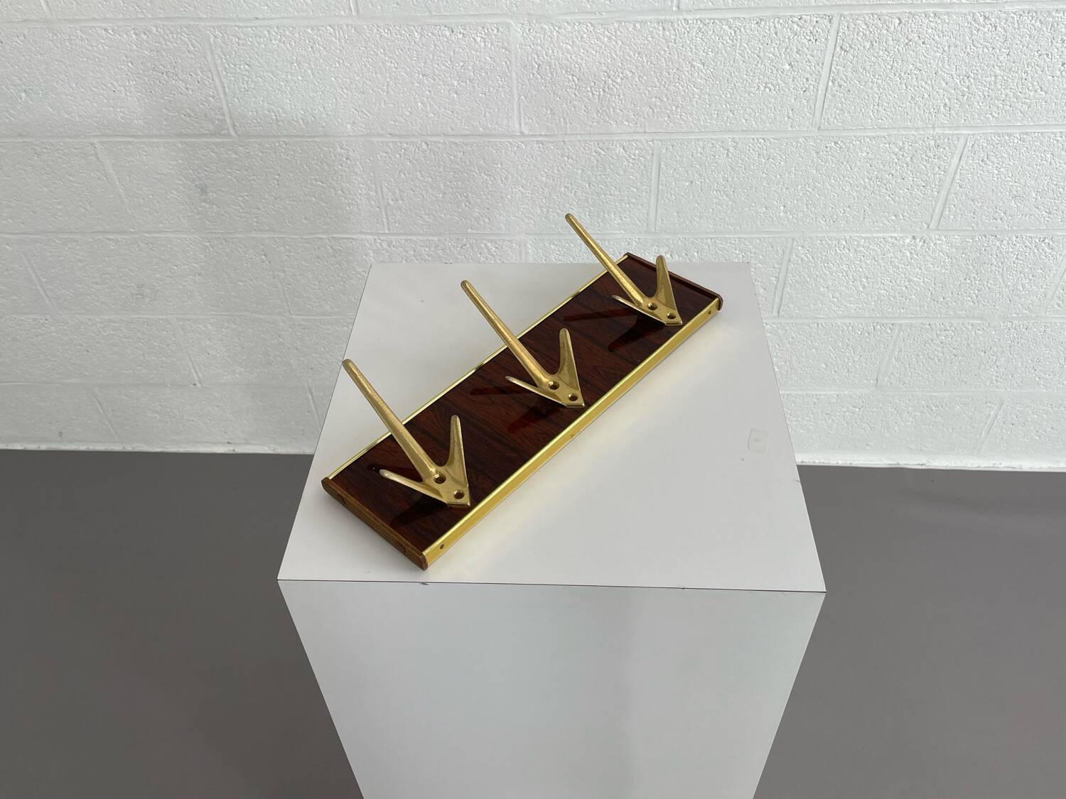 1950s wall coat rack