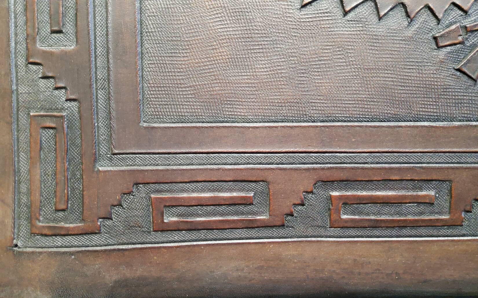 Pair of "Relax" armchairs in leather and wood, Angel I. PAZMINO - 1950