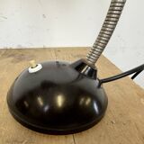 Vintage Brown Bakelite Gooseneck Table Lamp, 1960s