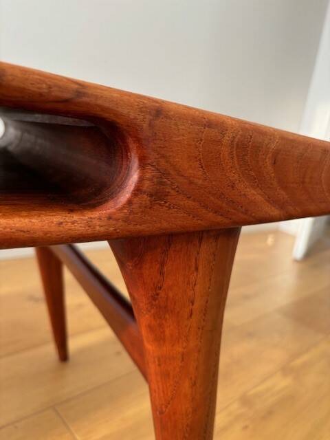 Teak coffee table - denmark 50s/60s