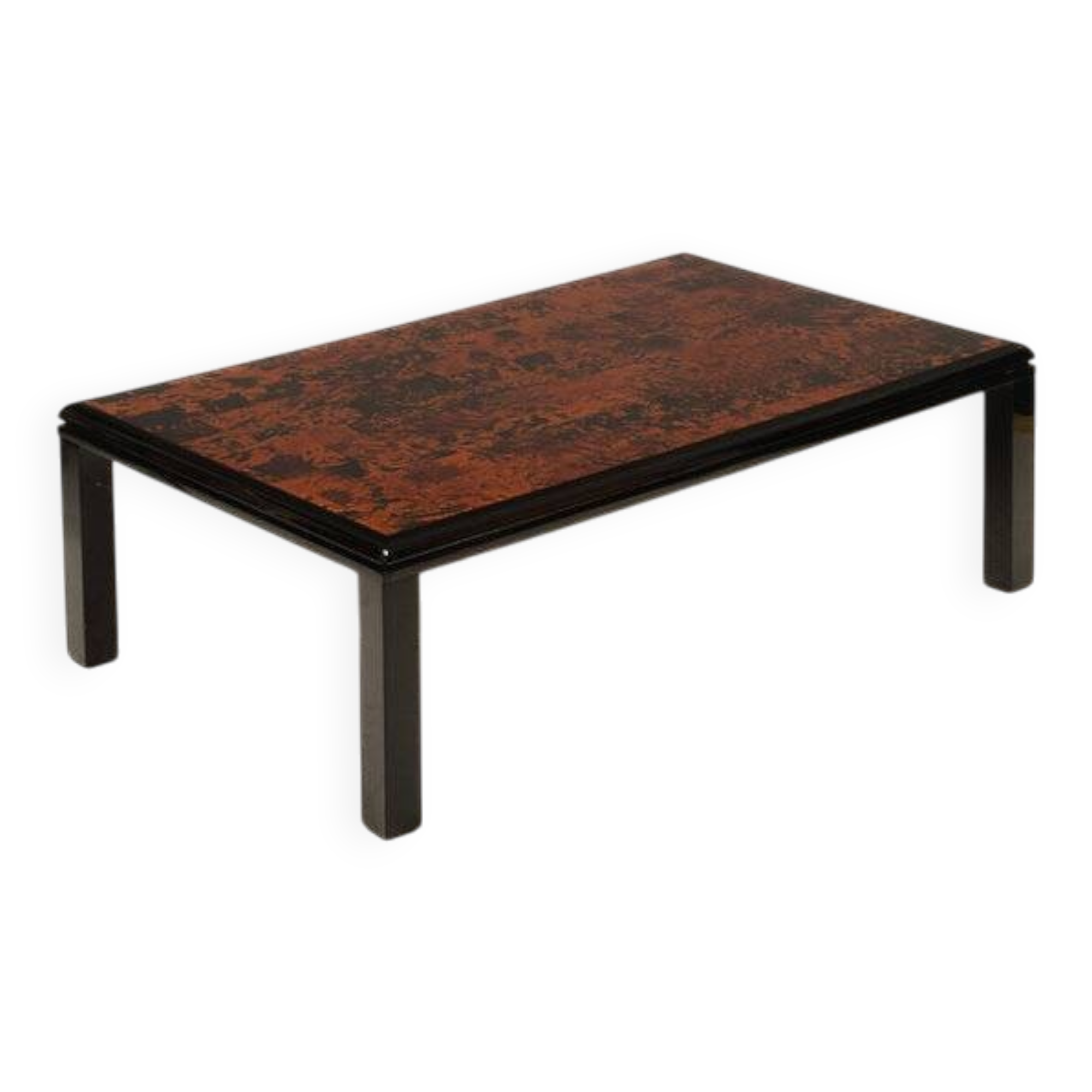 Tortoiseshell table by Roberto Jodice for Ottini Milano, 1975