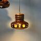 Ceramic chandelier West Germany / pendant