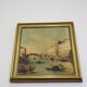 Paysage représentant Venise, années 1960, ensemble de 2