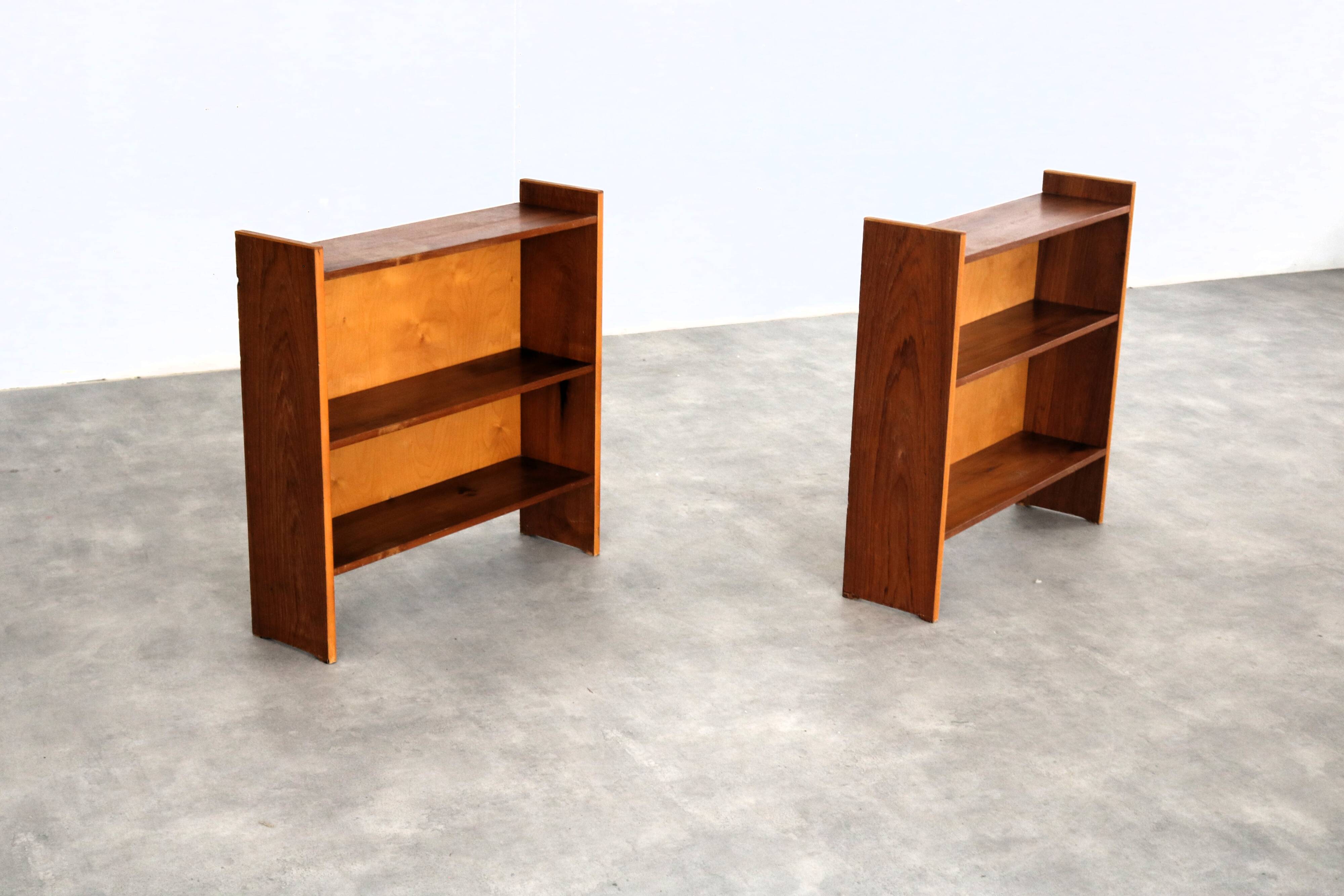 vintage libraries | cabinets | teak | 1960s