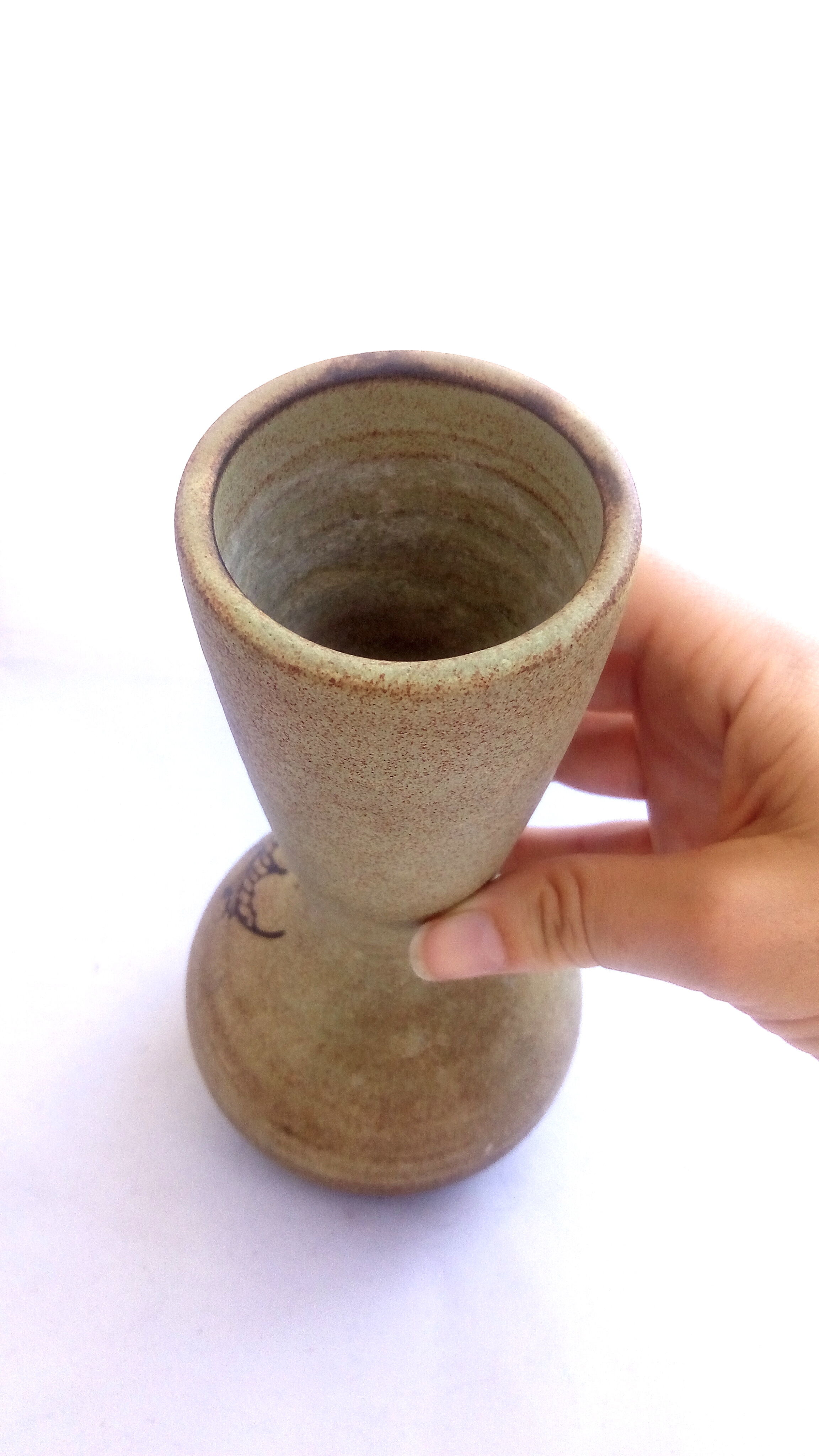 Fonck and Matéo thistle vase Vallauris