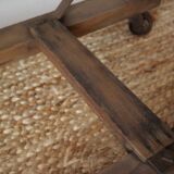 Vintage rolling shelf craft furniture