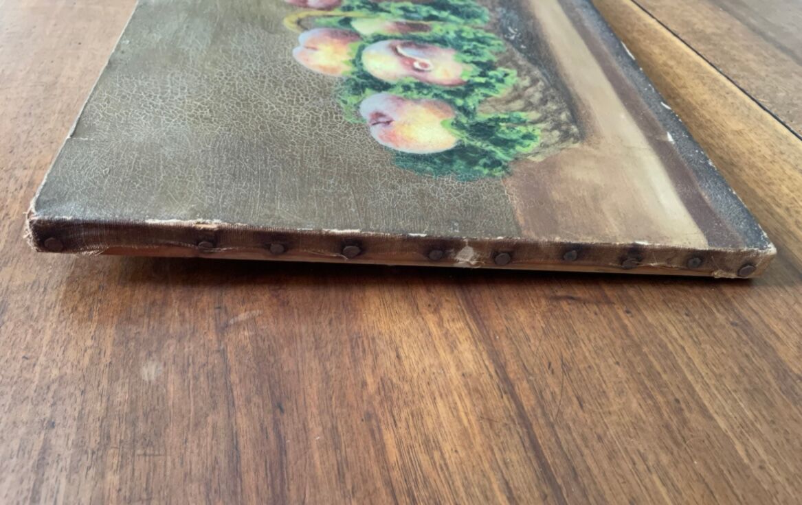 Old still life painting