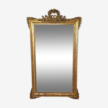 Miroir époque Napoléon III  1m69 x 98 cm