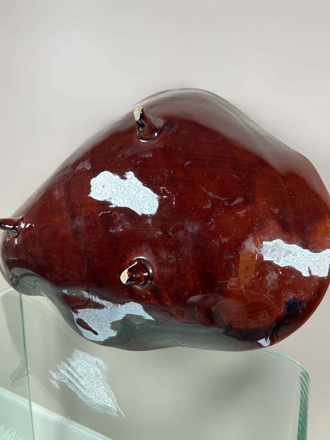 Large Vallauris tripod cup from the 60s