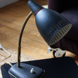 Metal and brass cocotte lamp, 1950s