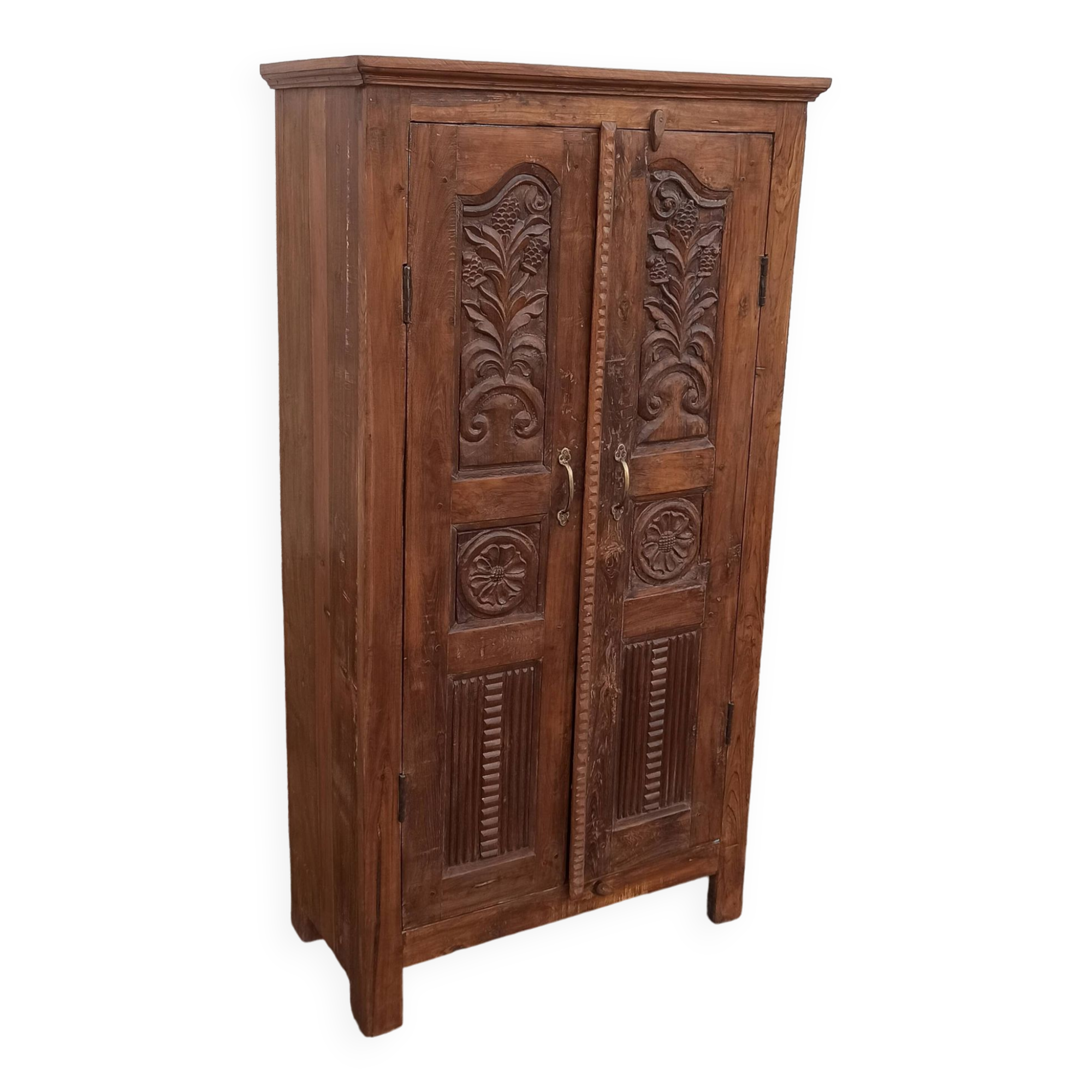 Antique wooden wardrobe
