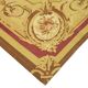 Handmade European Vintage Aubusson Kilim 260 cm x 368 cm