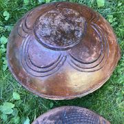 Légumier ou soupière en  terre cuite -  Afrique