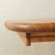 Glostrup dining table, 1980s, solid teak, by Johs. Kristoffersen & Søn, with two extension leaves