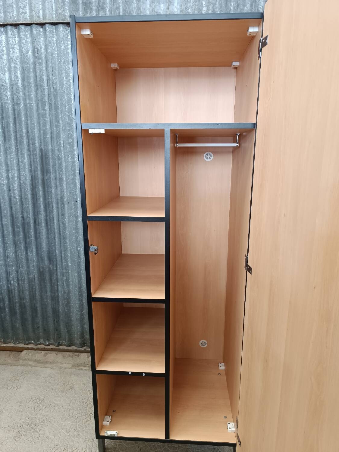 Boarding school locker room