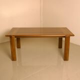 "Marengo" table in walnut by Tarcisio Colzani for Mobil Girgi 70's