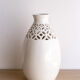 White ceramic vase