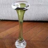 Swedish blown glass soliflore vase