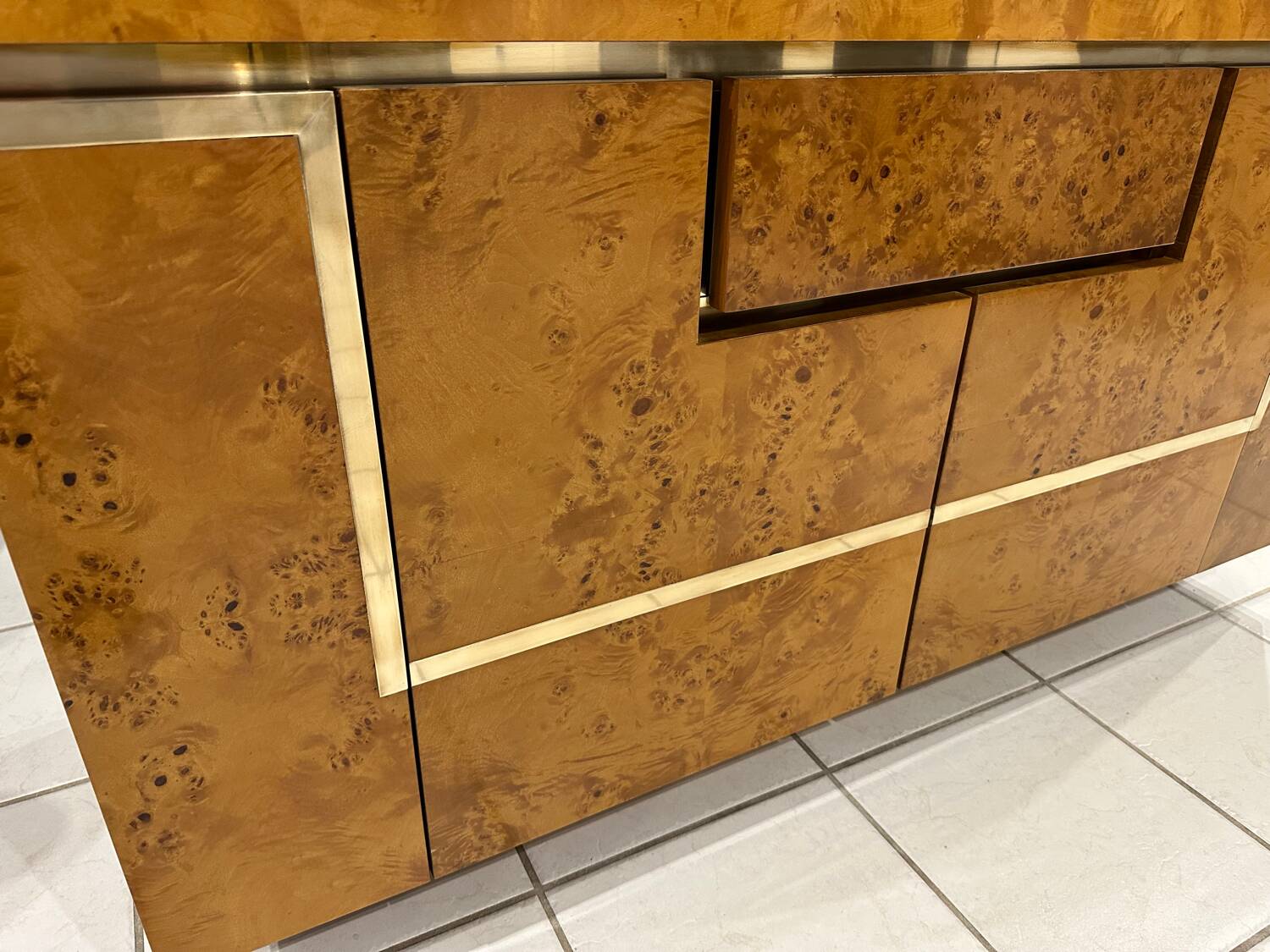 Jean Claude Mahey Roche Bobois vintage 1970s bar cabinet sideboard