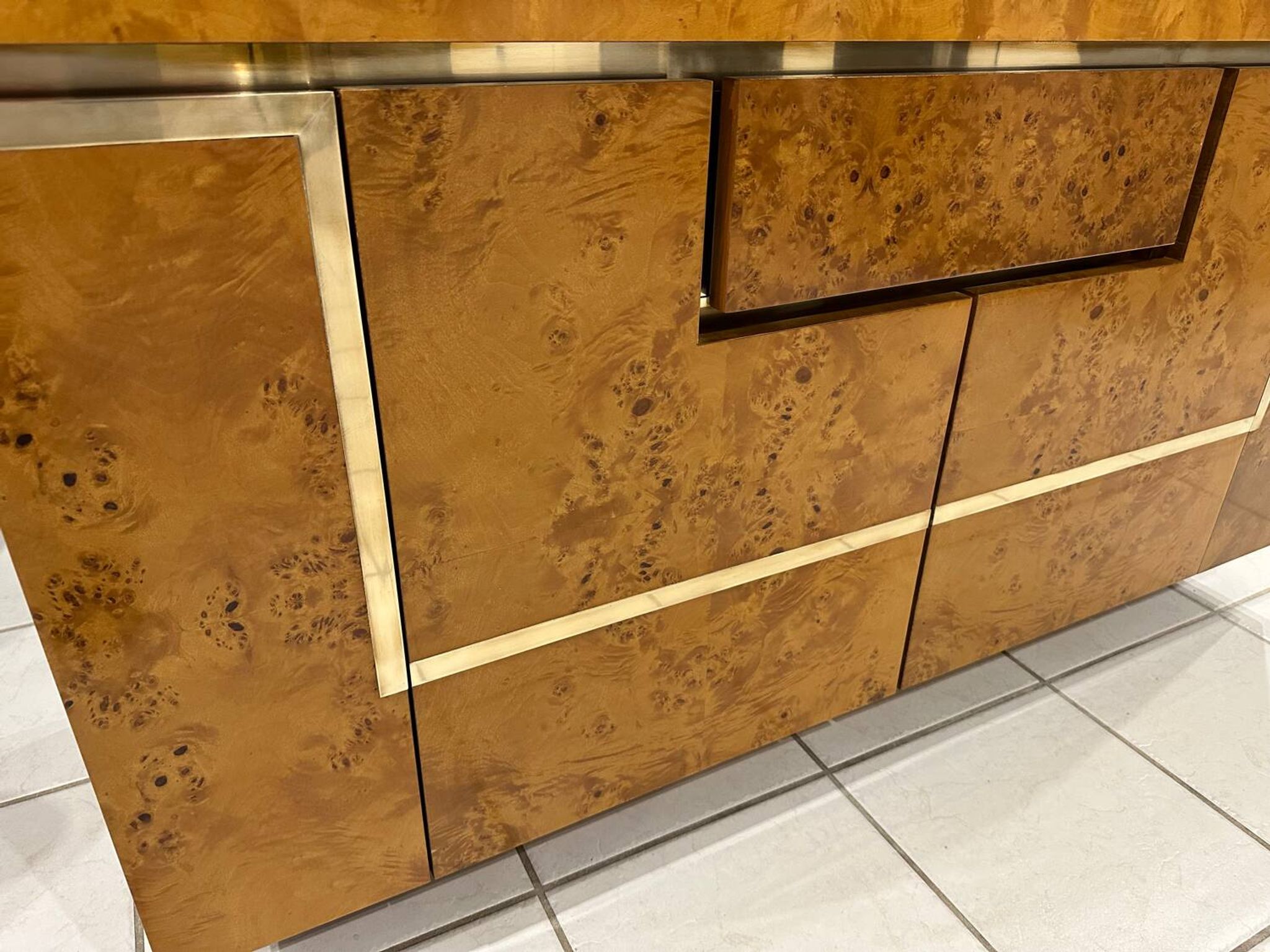 Jean Claude Mahey Roche Bobois vintage 1970s bar cabinet sideboard