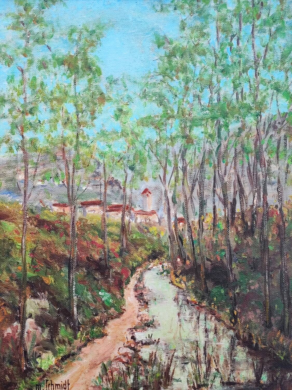 Oil painting - M. Schmidt