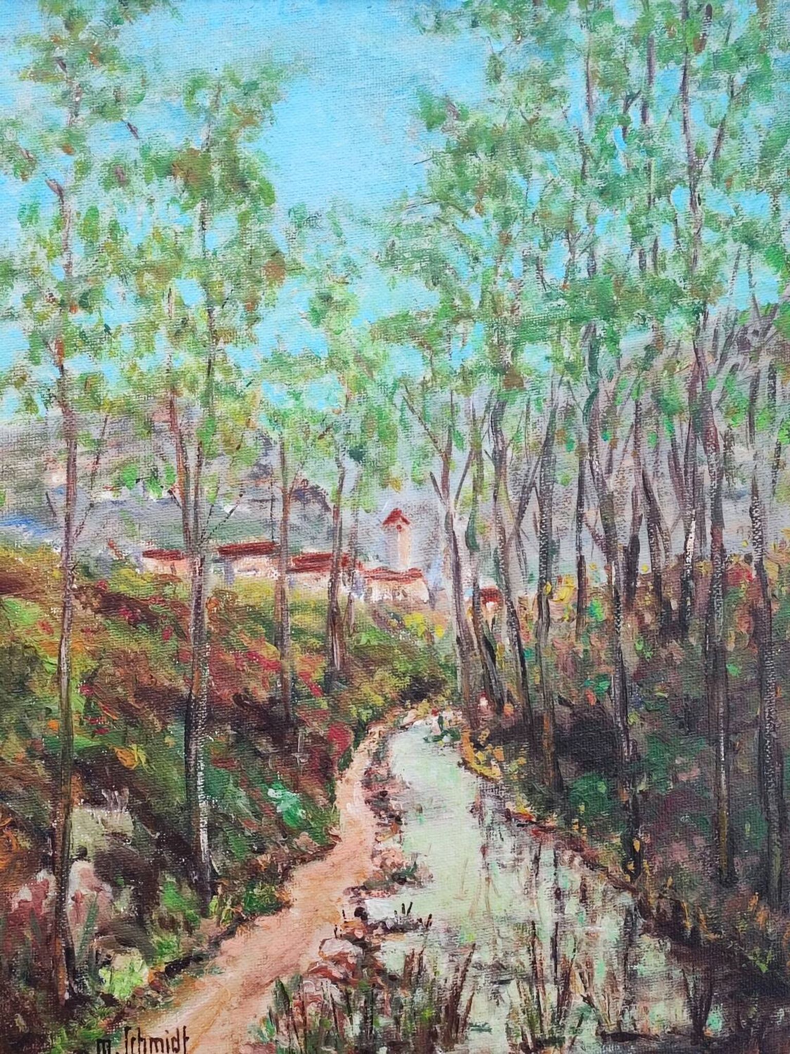Oil painting - M. Schmidt