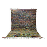 Rare Berber Beni Ouarain Rug Multicolor 300x200cm - Handmade