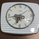 Ceramic wall clock + vintage bayard key