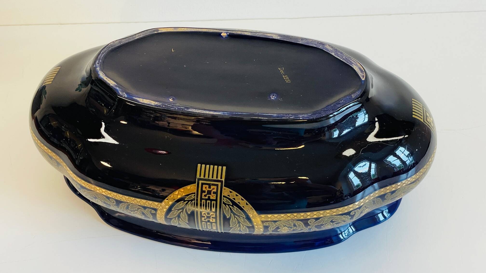 CACHE POT Ceramic SARREGUEMINES France