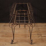 Wrought iron planter from the 70s