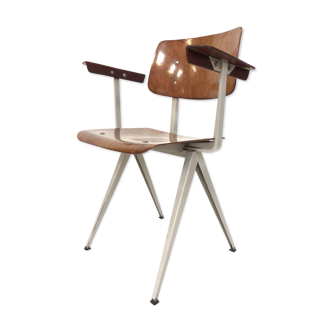 Vintage Galvanitas S16 chair with armrests, 1960 Netherlands