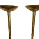 Empire style golden floor lamp