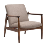 GFM 64 armchair / dark beige from 1960