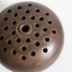 Large stoneware flower spike signed