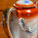 Tokai China Nagoya Japan Teapot/Coffee pot ceramic dragon relief