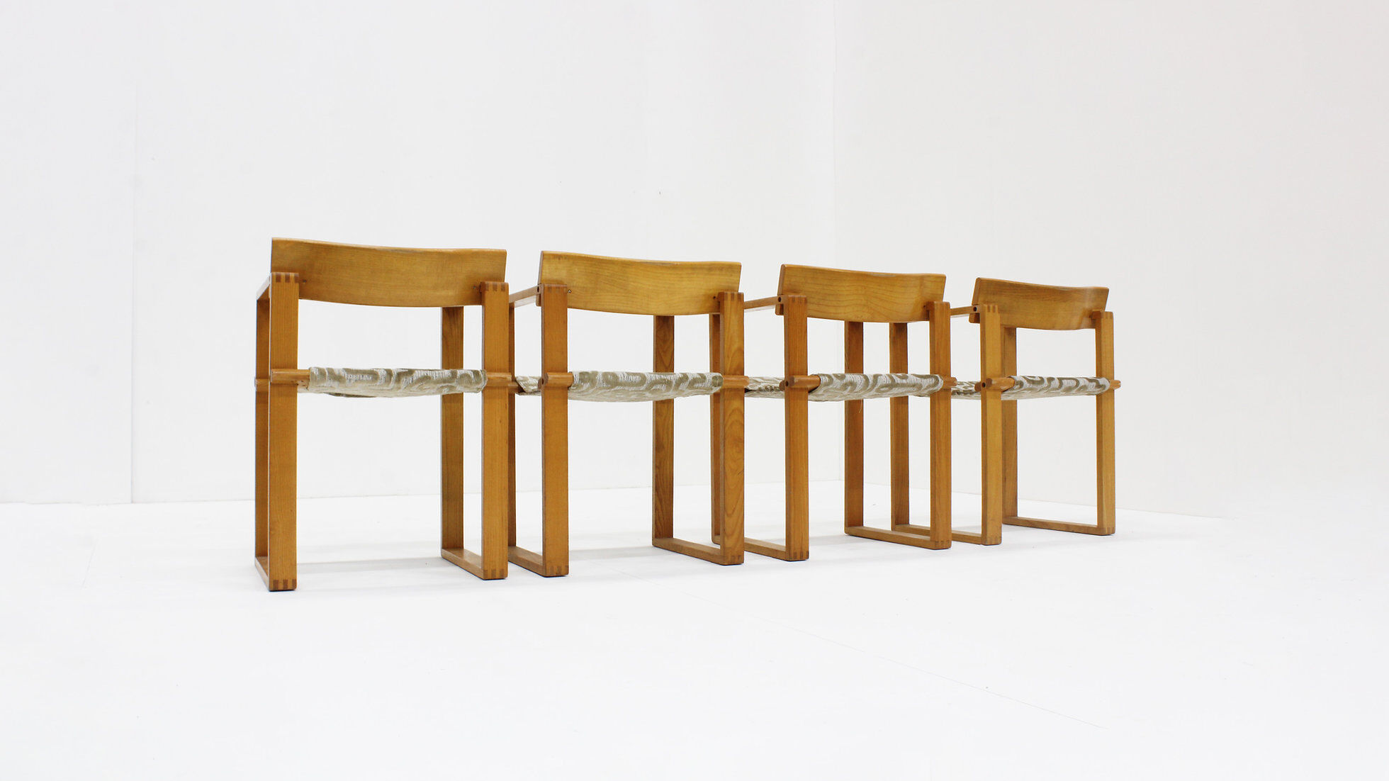 Vintage dining chairs by Ate van Apeldoorn, set of 4