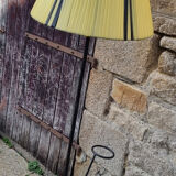 Lampadaire tripode, tablette et porte plantes, vintage, années 50