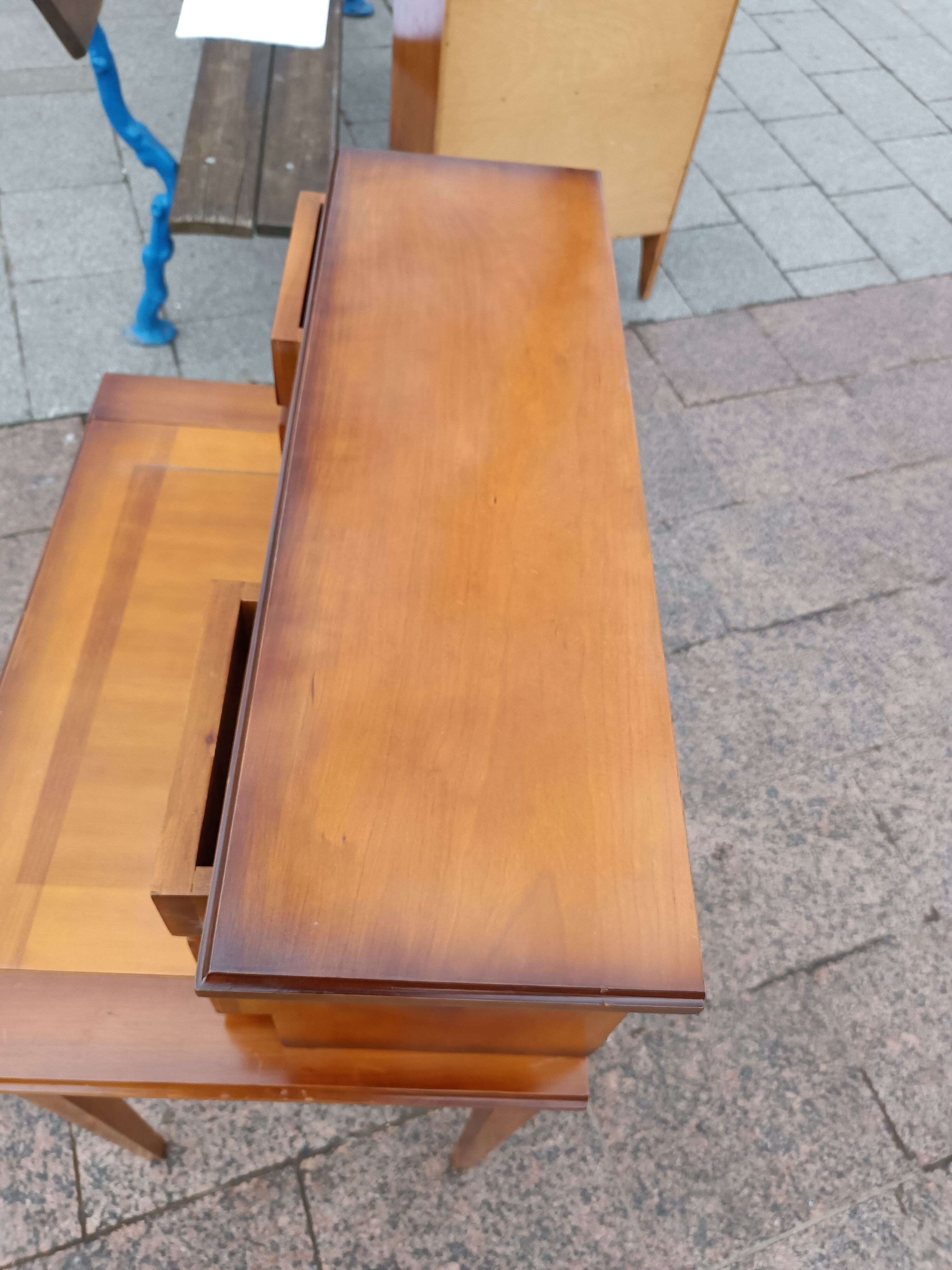 Happiness of the day old style louis xvi wood