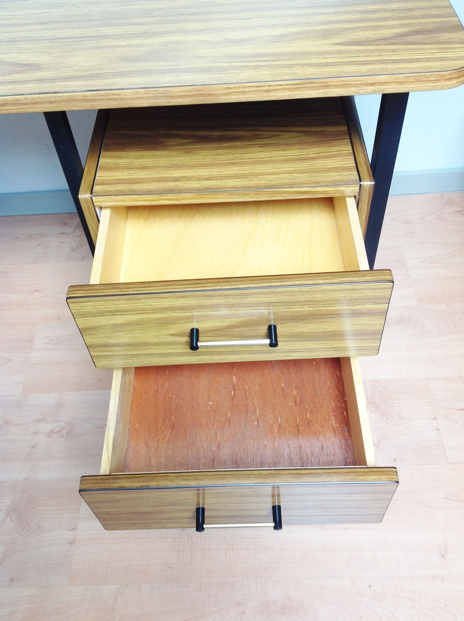 Scandinavian style desk / vintage 60s-70s