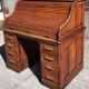 American "Roll Top" desk in oak.