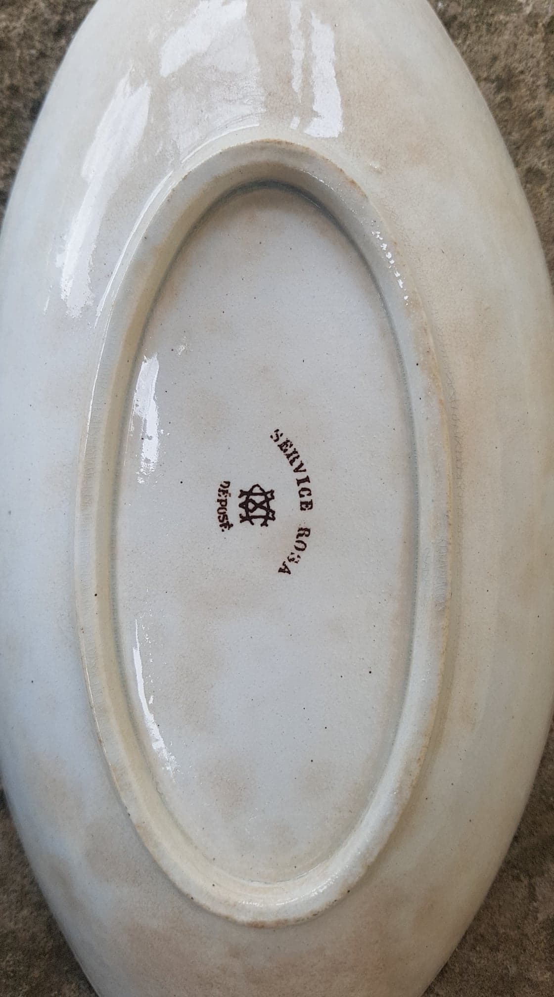 Delight Creil and Montereau model Rosa