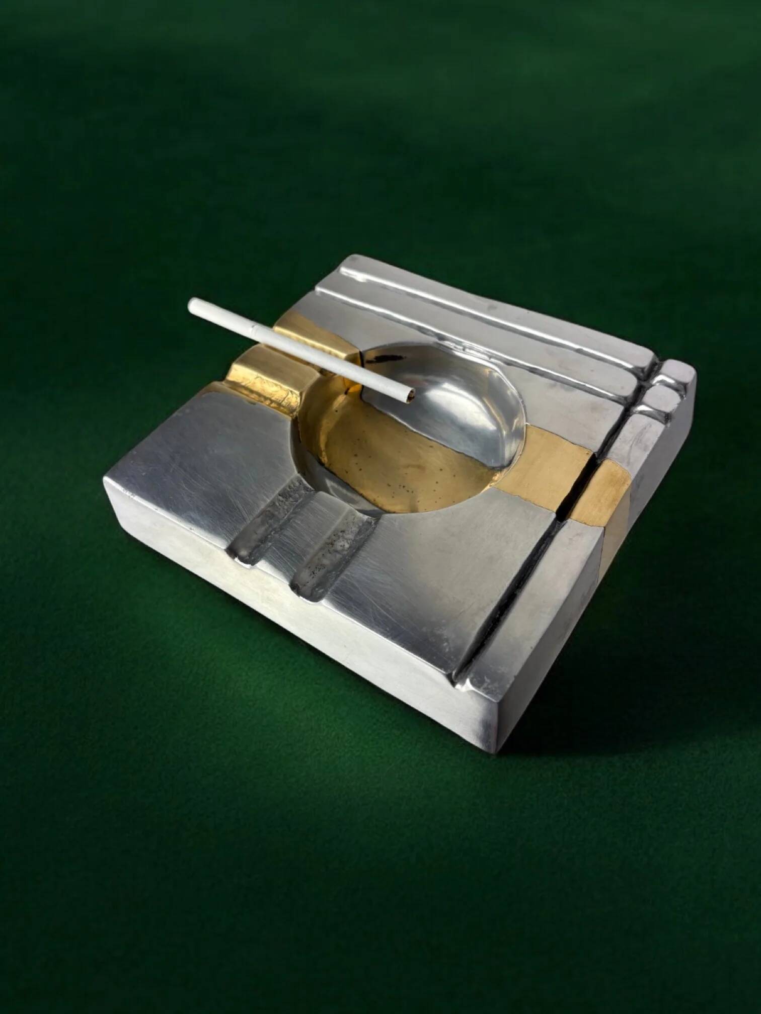 Brutalist ashtray by Art3, Spain, 1970s